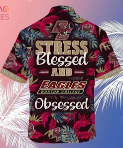 Boston College Eagles Summer Hawaiian Shirts for Fans