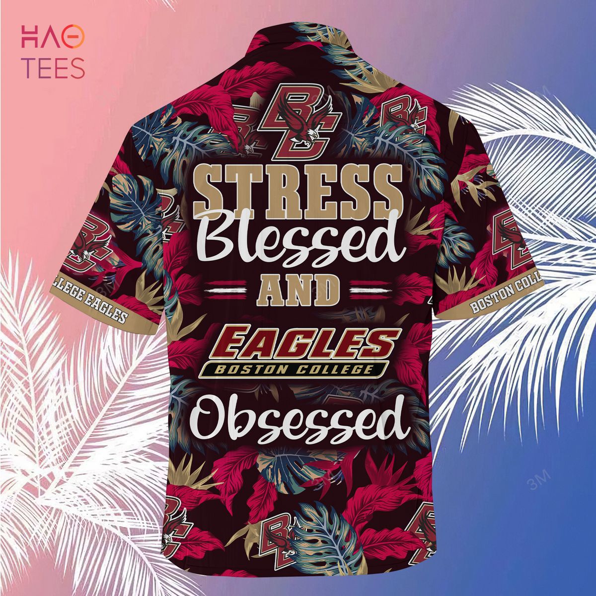 Boston College Eagles Summer Hawaiian Shirts for Fans