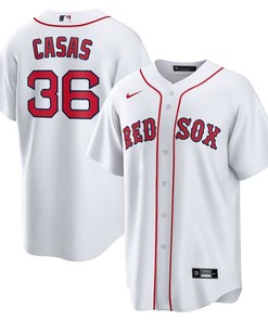 Boston Red Sox #36 Triston Casas Home Replica Jersey - White