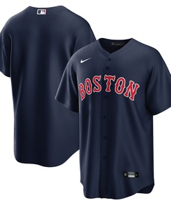 Boston Red Sox Alternate Replica Team Jersey Navy Mlb