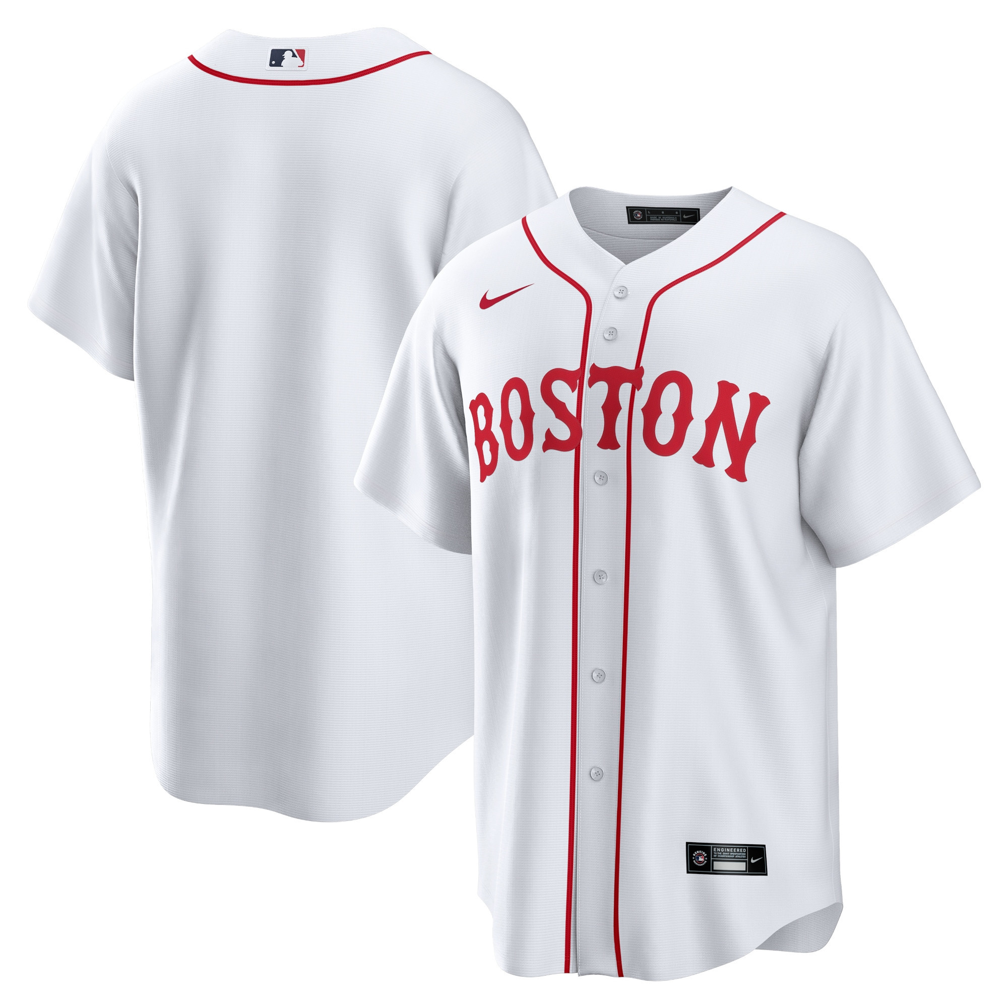 Boston Red Sox Alternate Replica Team Jersey - White Mlb