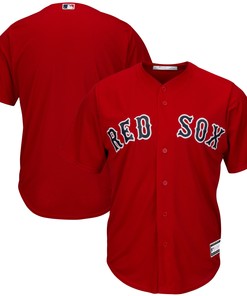 Boston Red Sox Big & Tall Replica Team Jersey - Red Mlb