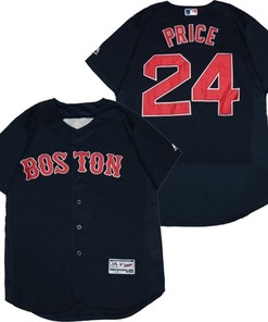 Boston Red Sox David Price #24 2020 Mlb Black Jersey