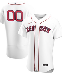Boston Red Sox Home Pick-a-player Retired Roster Authentic Jersey - White Custom Jerseys Mlb