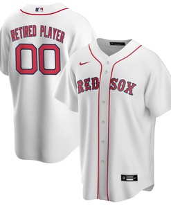 Boston Red Sox Home Pick-a-player Retired Roster Replica Jersey - White Custom Jerseys Mlb