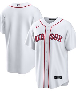 Boston Red Sox Home Replica Team Jersey White Mlb