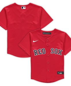 Boston Red Sox Preschool Alternate Replica Team Jersey - Red Mlb