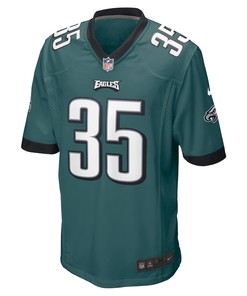 Boston Scott 35 Philadelphia Eagles Game Jersey - Midnight Green
