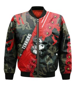 Boston University Terriers Bomber Sport Style Keep Go on- NCAA
