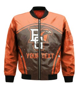 Bowling Green Falcons Bomber Curve Style Sport- NCAA