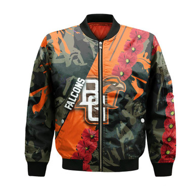 Bowling Green Falcons Bomber Sport Style Keep Go on- NCAA