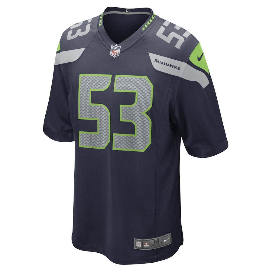 Boye Mafe Seattle Seahawks Game Player Jersey - College Navy