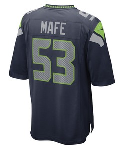 Boye Mafe Seattle Seahawks Game Player Jersey - College Navy