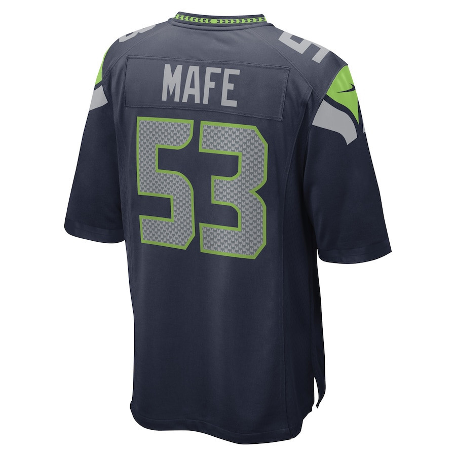 Boye Mafe Seattle Seahawks Game Player Jersey - College Navy