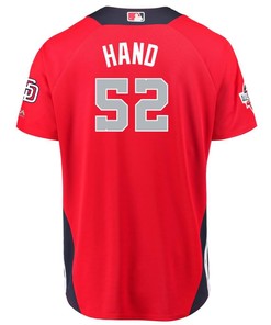Brad Hand National League Majestic 2018 Mlb All-star Game Home Run Derby Player Jersey - Red
