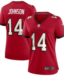 Brad Johnson Tampa Bay Buccaneers Womens Game Retired Player Jersey - Red Nfl