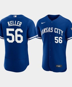 Brad Keller 56 Kansas City Royals Men's 2022-23 Alternate Jersey - Royal Jersey