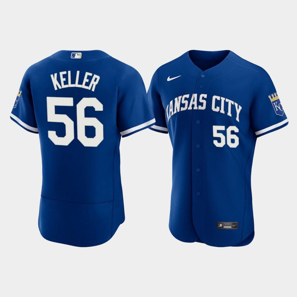 Brad Keller 56 Kansas City Royals Men's 2022-23 Alternate Jersey - Royal Jersey
