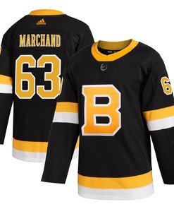 Brad Marchand Boston Bruins Adidas 2019/20 Alternate Authentic Player Jersey - Black Nhl