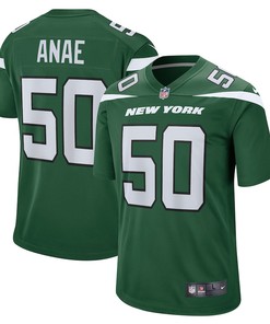 Bradlee Anae New York Jets Game Player Jersey - Gotham Green