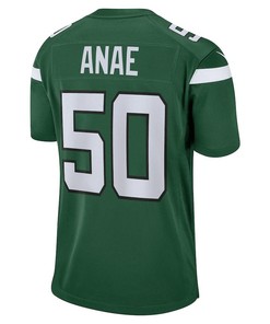 Bradlee Anae New York Jets Game Player Jersey - Gotham Green
