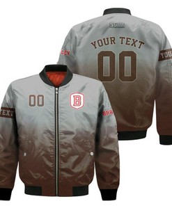 Bradley Braves Fadded Bomber Jacket - NCAA