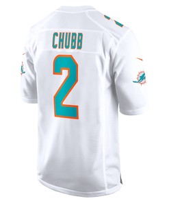 Bradley Chubb 2 Miami Dolphins Game Player Jersey - White