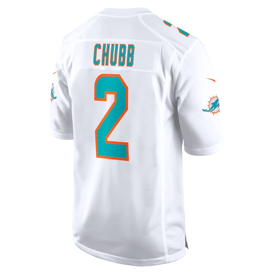 Bradley Chubb 2 Miami Dolphins Game Player Jersey - White