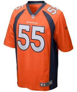 Bradley Chubb Denver Broncos 2018 Nfl Draft First Round Pick Game Jersey - Orange