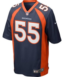 Bradley Chubb Denver Broncos 2018 Nfl Draft Pick Game Jersey - Navy