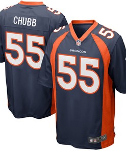 Bradley Chubb Denver Broncos Game Jersey - Navy Nfl