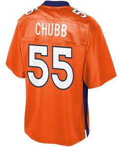Bradley Chubb Denver Broncos Nfl Pro Line Youth Player Jersey - Orange