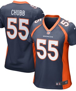 Bradley Chubb Denver Broncos Womens Game Jersey - Navy Nfl