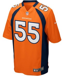 Bradley Chubb Denver Broncos Youth 2018 Nfl Draft Pick Game Jersey - Orange