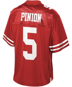 Bradley Pinion San Francisco 49ers Nfl Pro Line Team Player Jersey - Scarlet