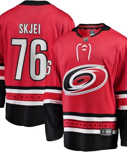 Brady Skjei Carolina Hurricanes Fanatics Branded Breakaway Player Jersey - Red Nhl