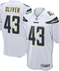 Branden Oliver Los Angeles Chargers Nike Game Jersey - White