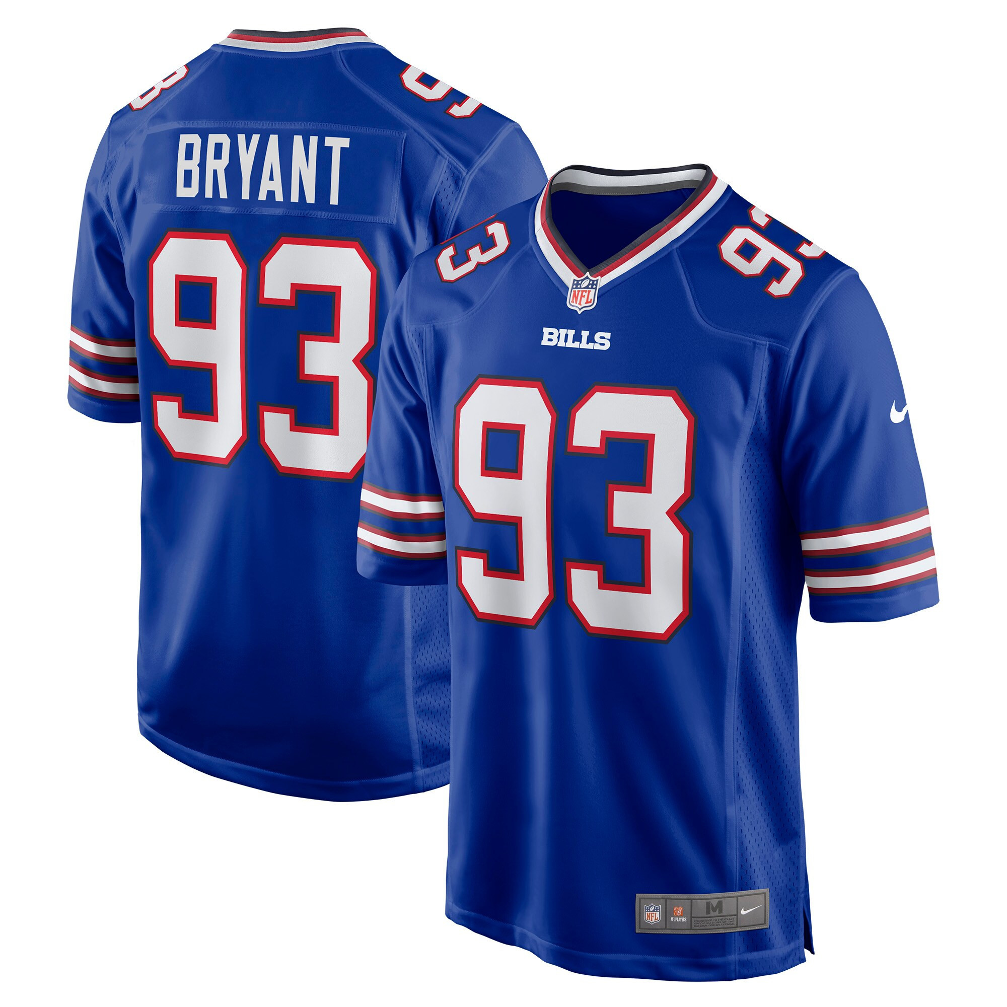Brandin Bryant Buffalo Bills Game Jersey - Royal Nfl