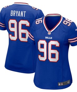 Brandin Bryant Buffalo Bills Women's Home Game Player Jersey - Royal
