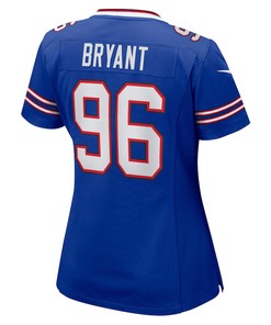 Brandin Bryant Buffalo Bills Women's Home Game Player Jersey - Royal