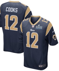 Brandin Cooks Los Angeles Rams Nike Super Bowl Liii Bound Game Jersey - Navy
