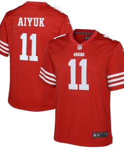 Brandon Aiyuk San Francisco 49ers Game Jersey - Scarlet Nfl
