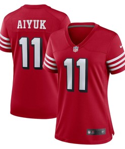 Brandon Aiyuk San Francisco 49ers Women's Alternate Game Jersey - Scarlet