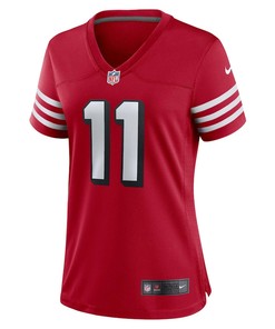 Brandon Aiyuk San Francisco 49ers Women's Alternate Game Jersey - Scarlet