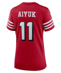 Brandon Aiyuk San Francisco 49ers Women's Alternate Game Jersey - Scarlet