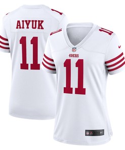 Brandon Aiyuk San Francisco 49ers Womens Player Game Jersey - White Nfl