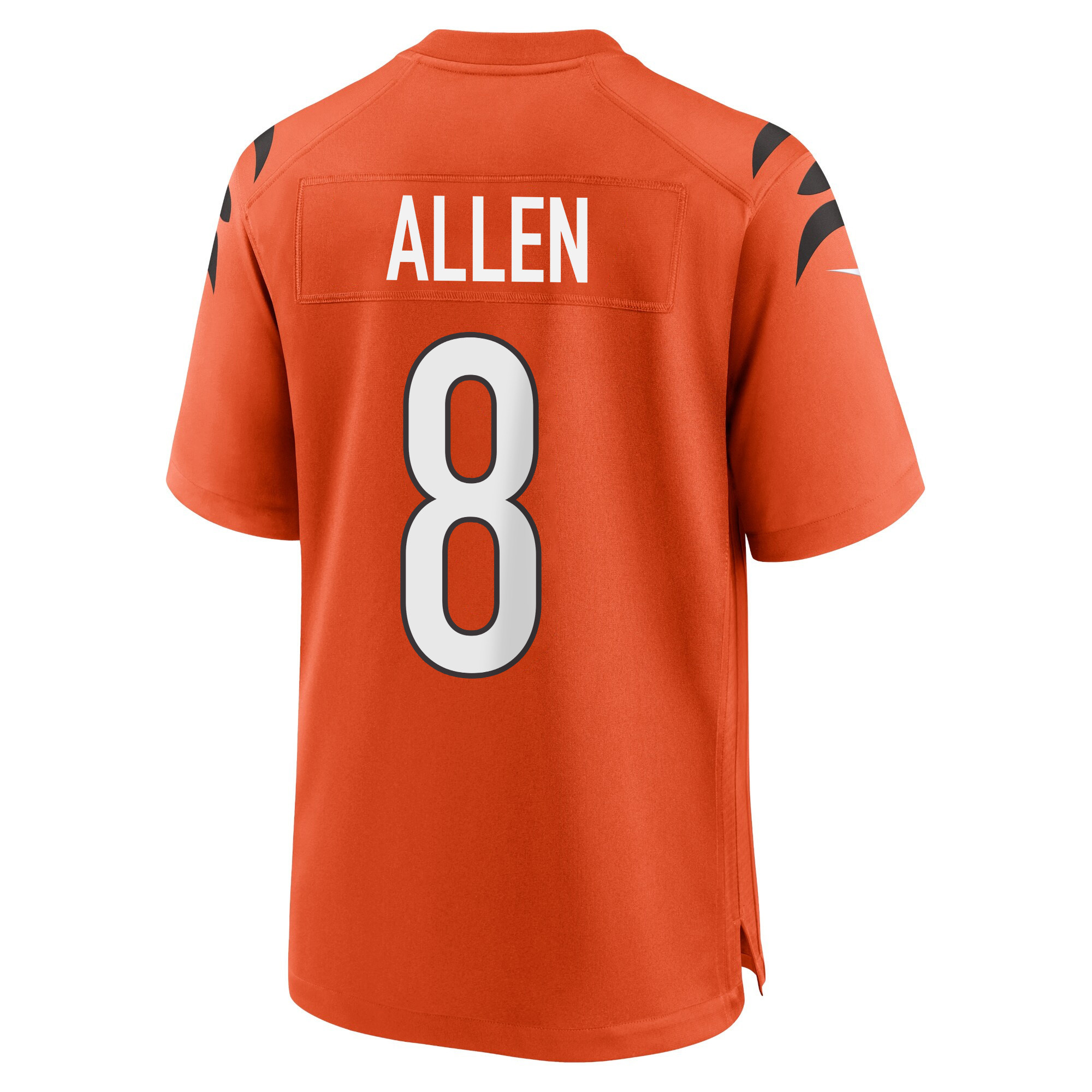 Brandon Allen 8 Cincinnati Bengals Super Bowl LVII Champions Men Alternate Game Jersey - Orange