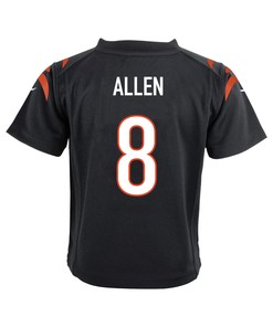 Brandon Allen 8 Cincinnati Bengals Super Bowl LVII Champions Youth Game Jersey - Black