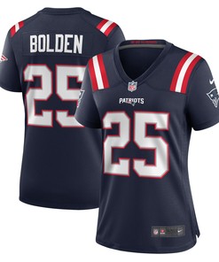 Brandon Bolden New England Patriots Womens Game Jersey - Navy Nfl