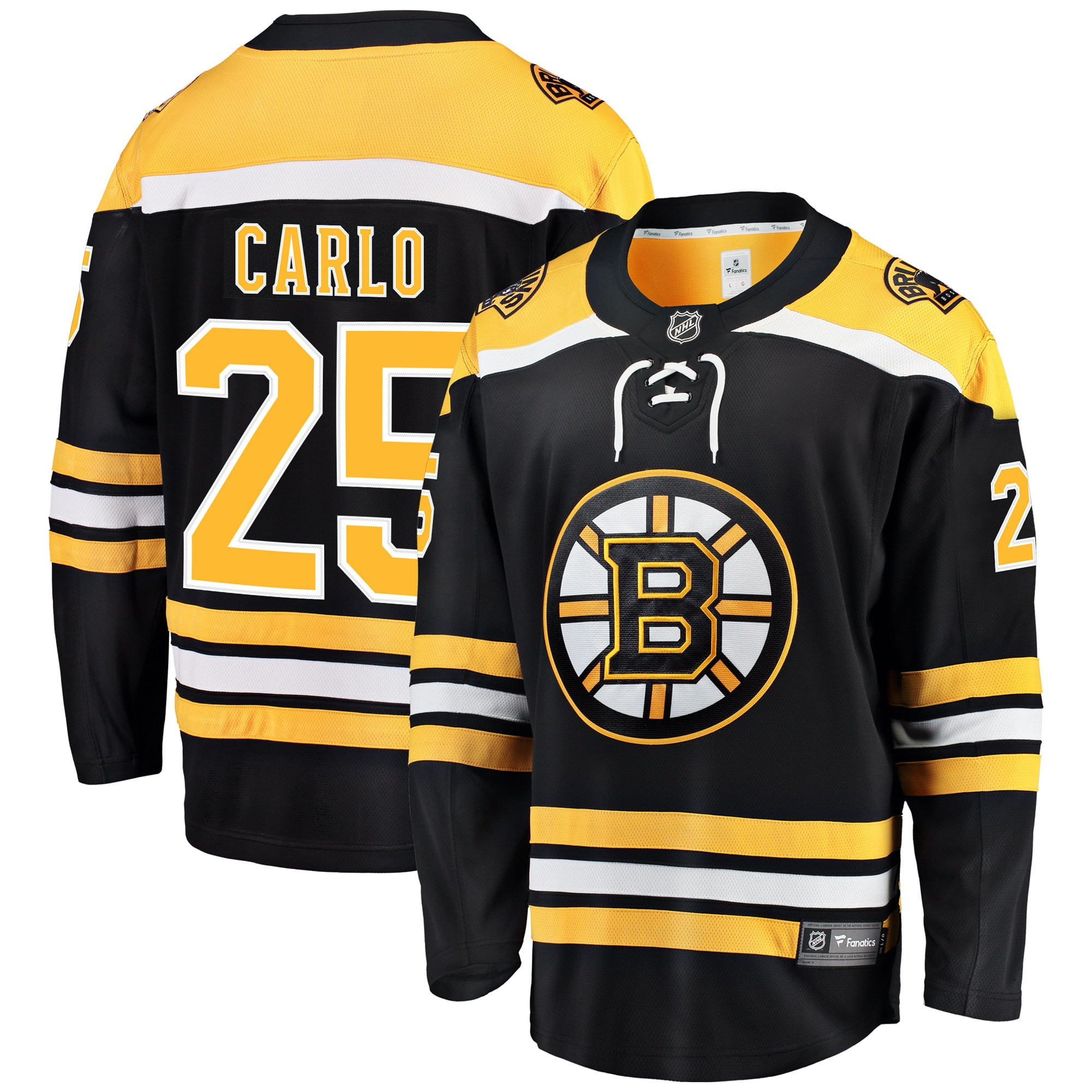 Brandon Carlo Boston Bruins Fanatics Branded Home Breakaway Player Jersey - Black Nhl